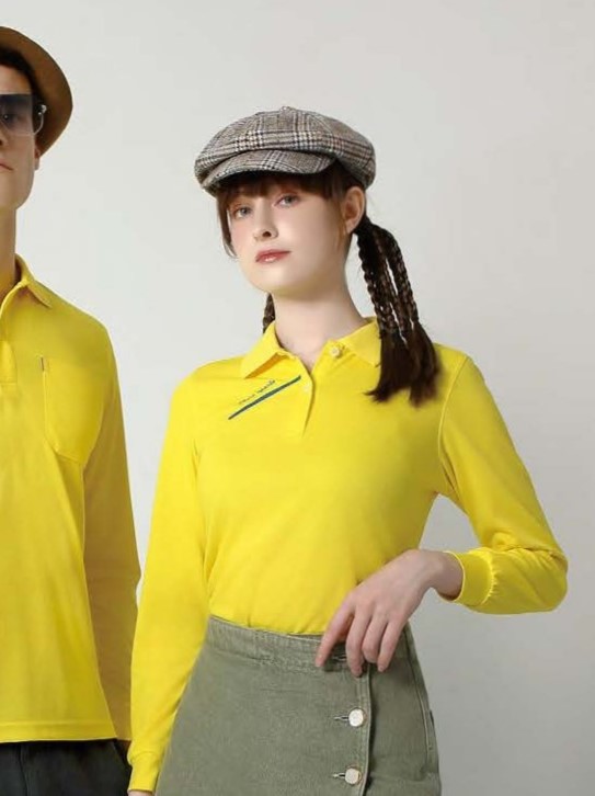 女長袖POLO衫｜F697B