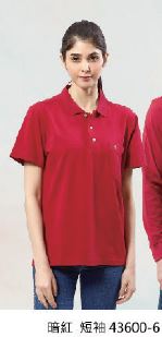 30支四角網眼POLO衫 短袖 43600-6