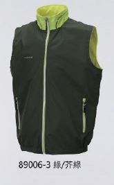 絲光絨雙面穿背心 89006-3