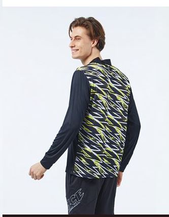 男版長袖POLO衫 P1457
