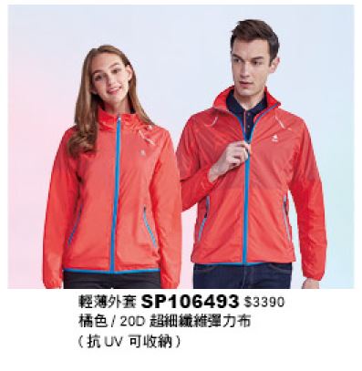 輕薄外套 SP106493