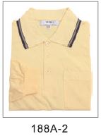 長袖網眼POLO衫 188A-2