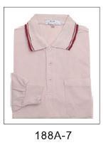 長袖網眼POLO衫 188A-7