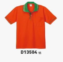 短POLO衫 D13504