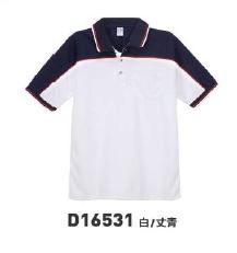 短POLO衫 剪接 D16531