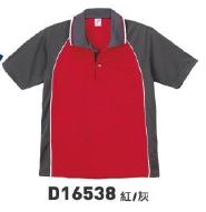 短POLO衫 剪接 D16538