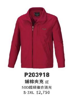 鋪棉夾克 P203918